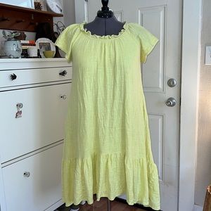 Anthropologie high-low summer dress